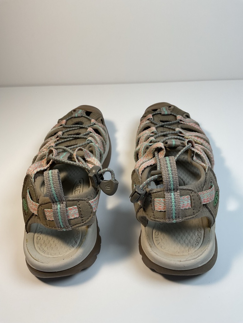KEEN Waterproof Hiking Sandals Womens Size 7 Outdoor Comfort Trail Shoes - Picture 5 of 10